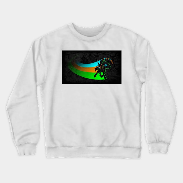 Trevor the Minimalist Crewneck Sweatshirt by steelwingakira